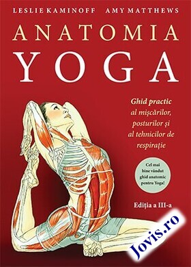 Coperta cărții: Anatomia YOGA – Ghid practic al mișcărilor, posturilor și al tehnicilor de respirație de la editura Lifestyle.