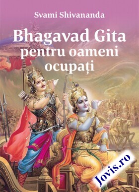 Coperta cărții: Bhagavad Gita pentru oameni ocupați de la editura Lambodar.