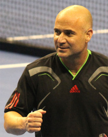 Andre Agassi.
