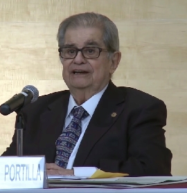 Miguel León‑Portilla.